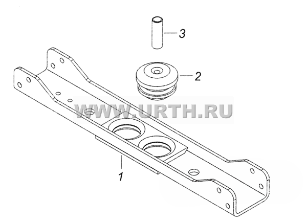 6520-1001009-10 Балка передней опоры